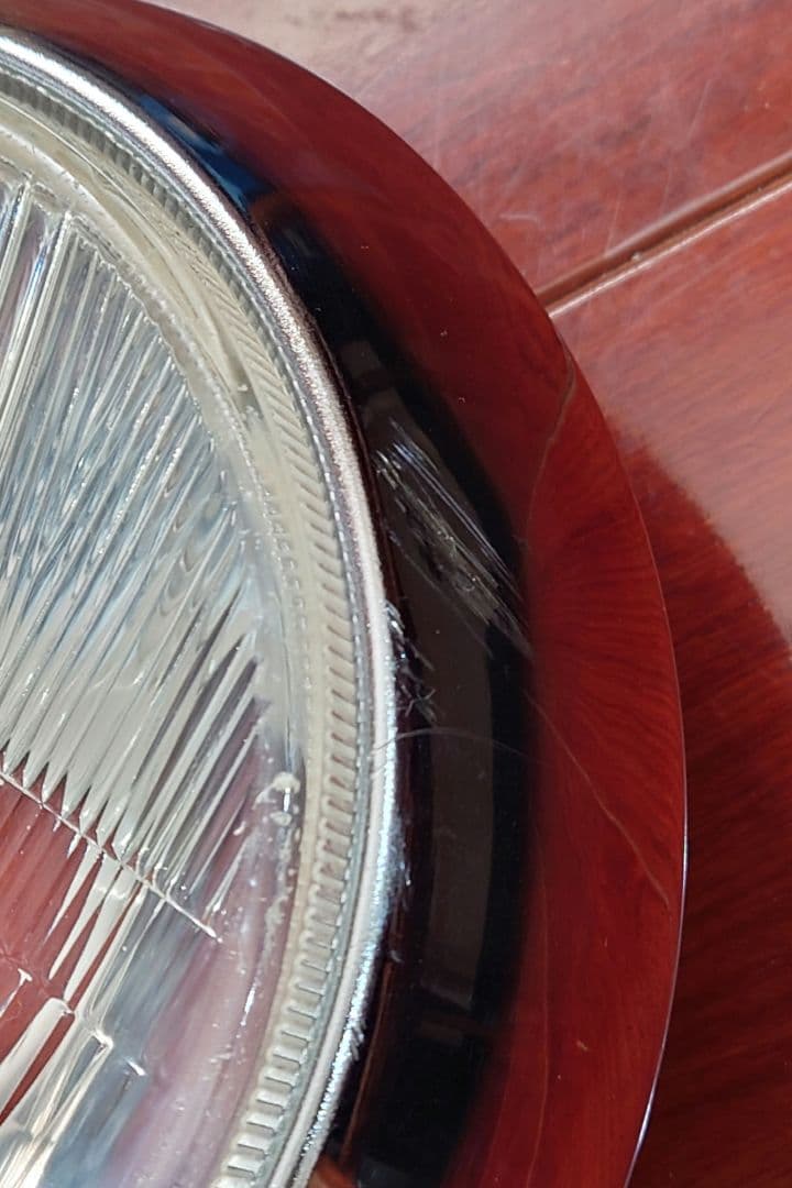 当時物 シビエ 凹み ヘッドライト 160パイ ホンダ CB400F