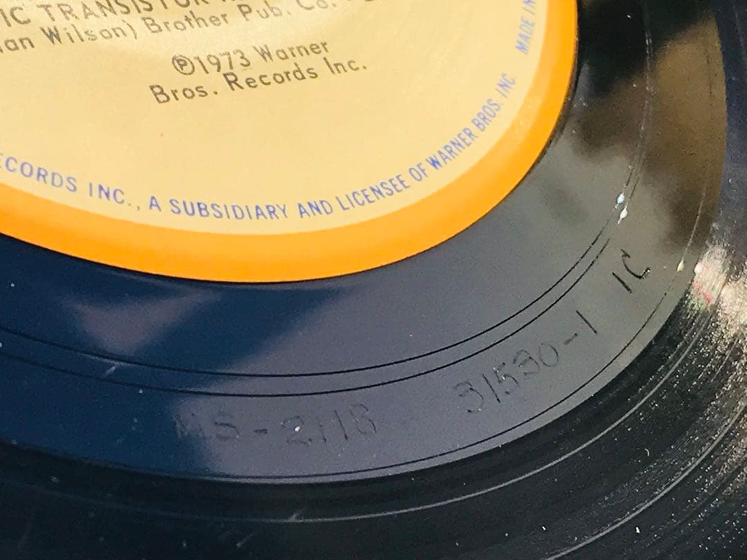 The Beach Boys/Holland EP付き　入手困難