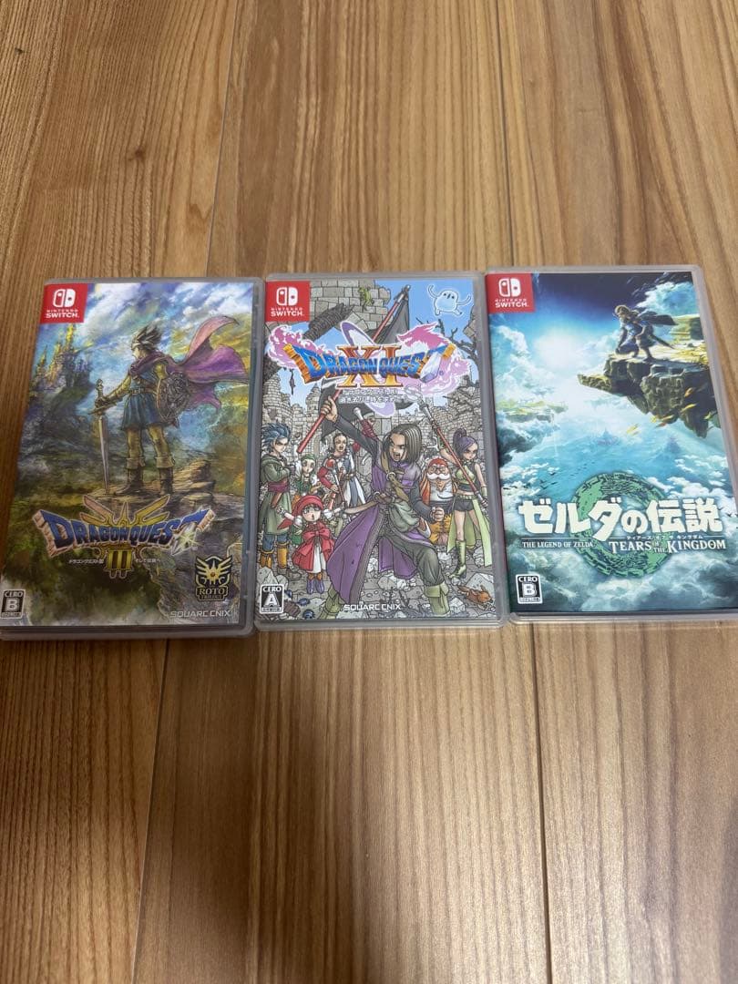 SwitchドラゴンクエストIII ゼルダの伝説 ティアキンドラクエ11Sセット