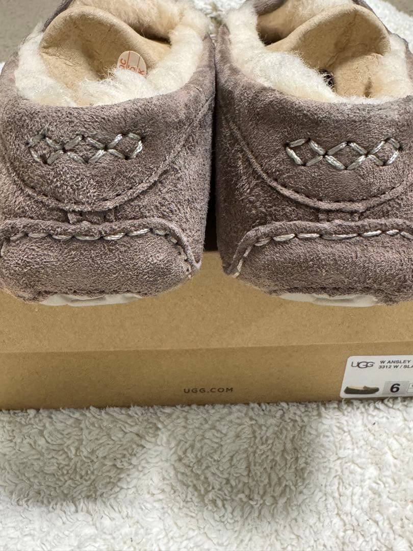 ［美品］UGG モカシン 23cm (USA6) Ansley SLA