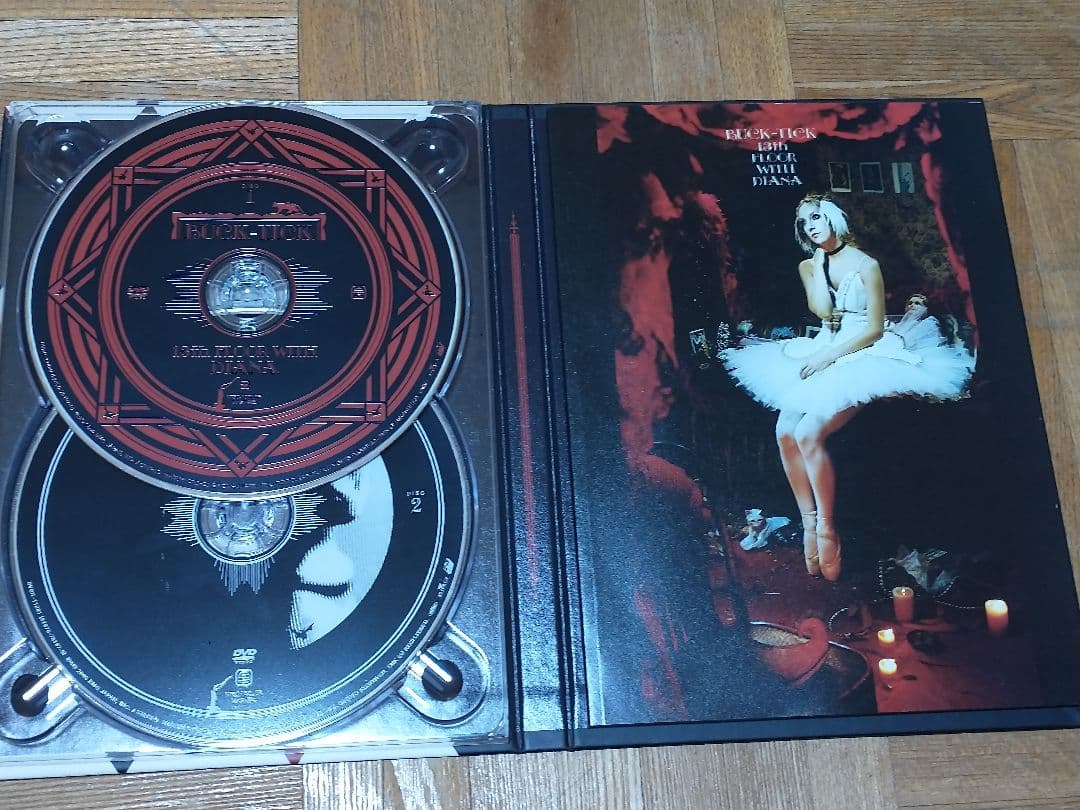 BUCK-TICK 13th FLOOR WITH DIANA 2DVD 初回盤