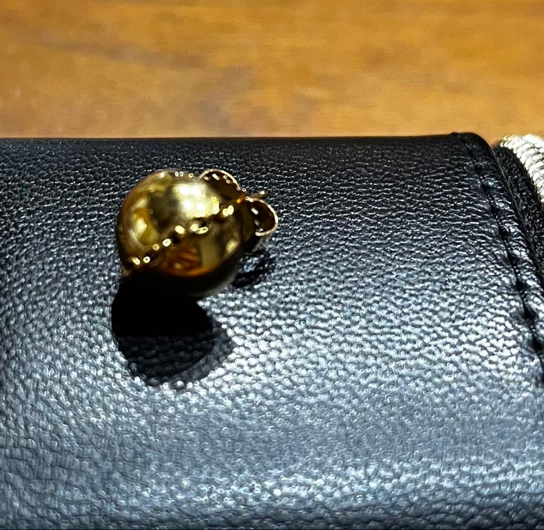 S様ティファニー　ハードウエアボルトスタッドピアス　750YG 片方