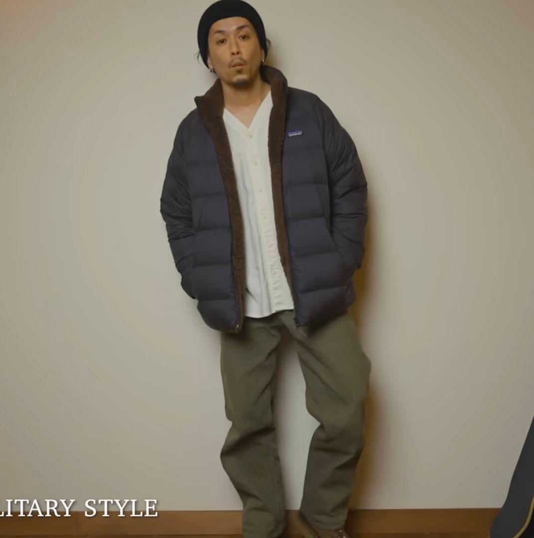 Patagonia リバーシブルサイレントダウンジャケットS 美品