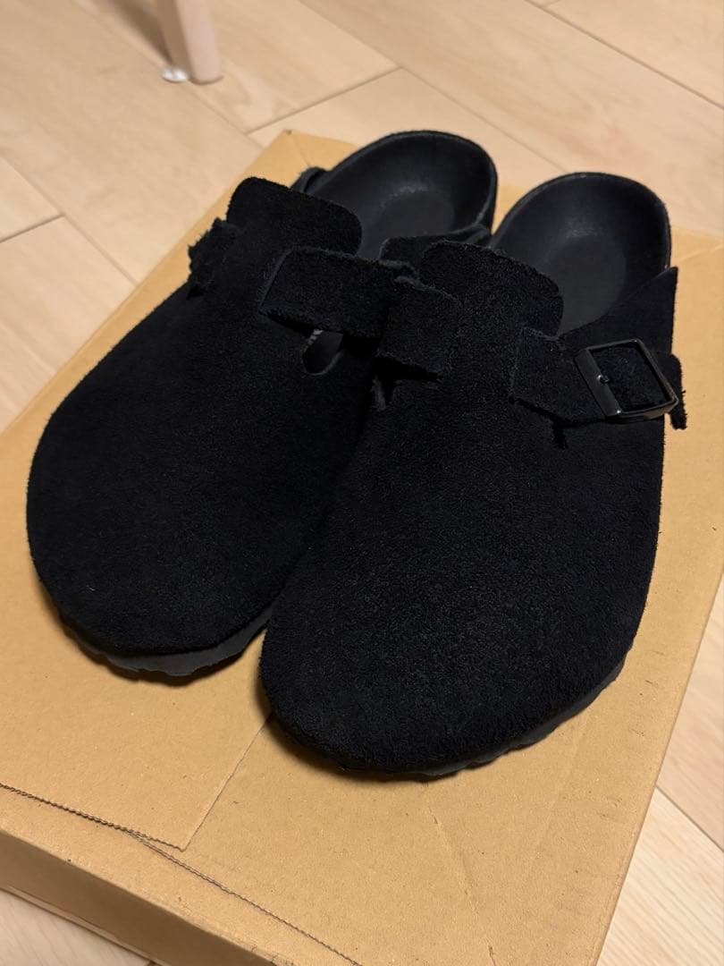 birkenstock beams別注 ビルケン ボストン 黒