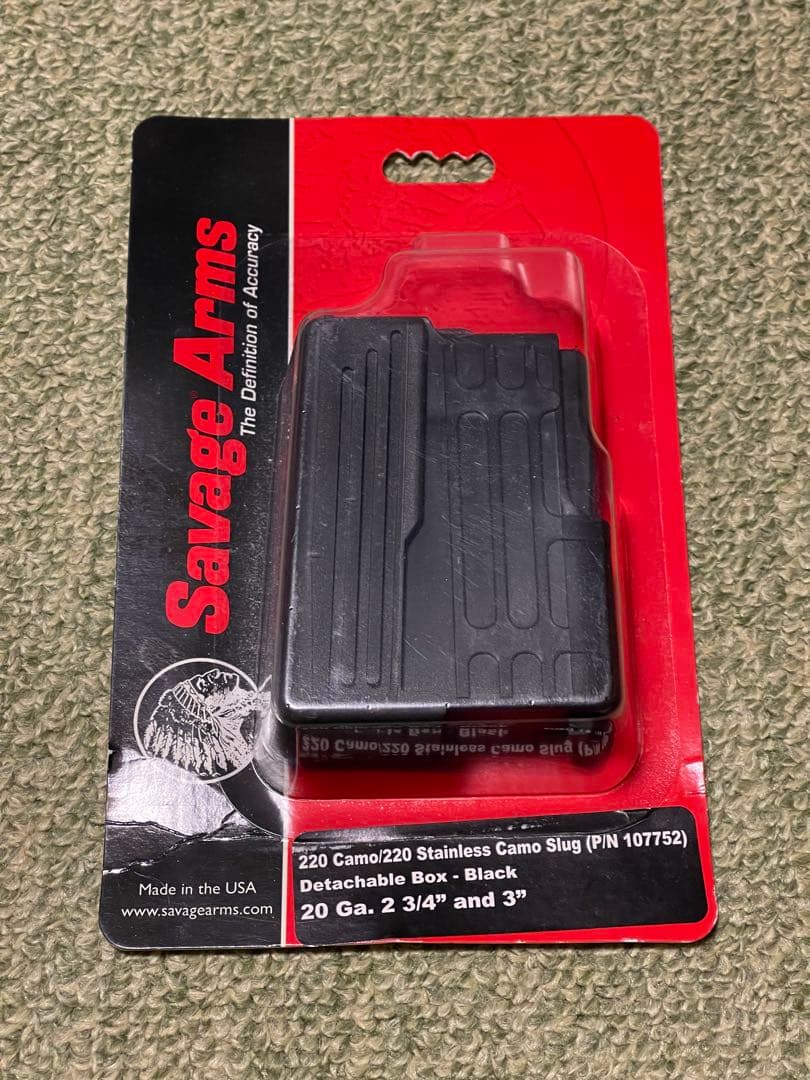 にんこ　実銃用マガジン　Savage Arms 20番用　新品未使用品