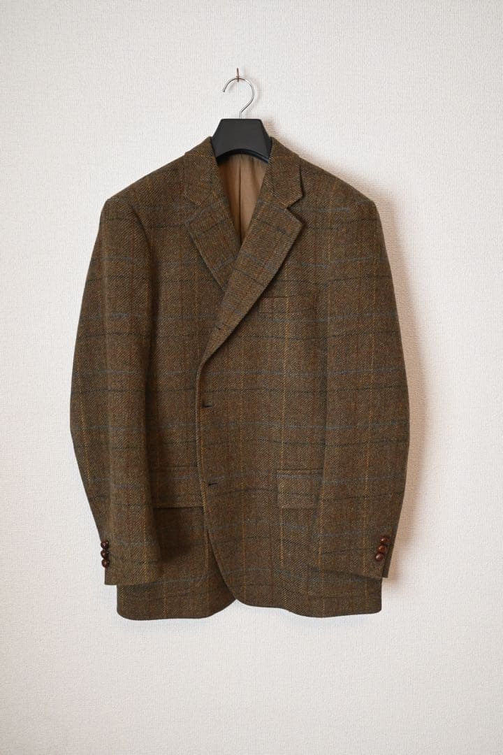 美品　アナトミカ　ユニバーシティジャケット　ツイード　４２