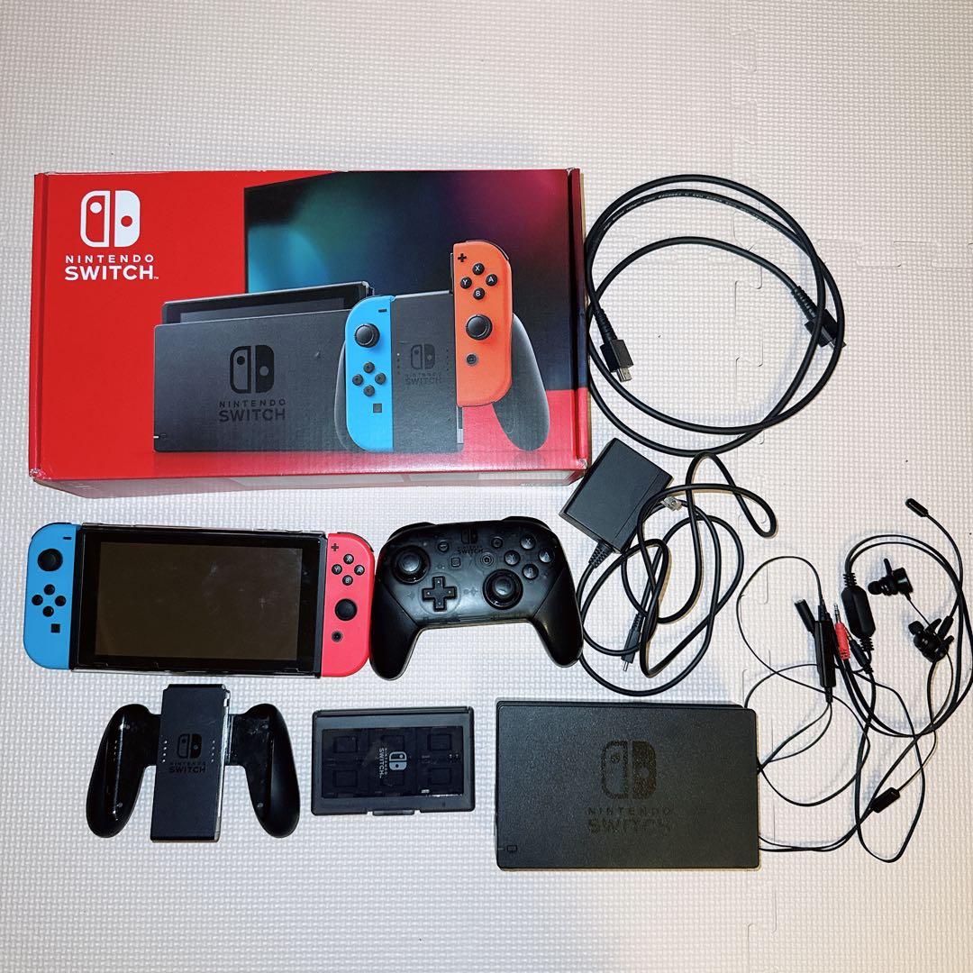 ☀*》様 美品 Nintendo switch 本体 付属品 箱あり　まとめ売り