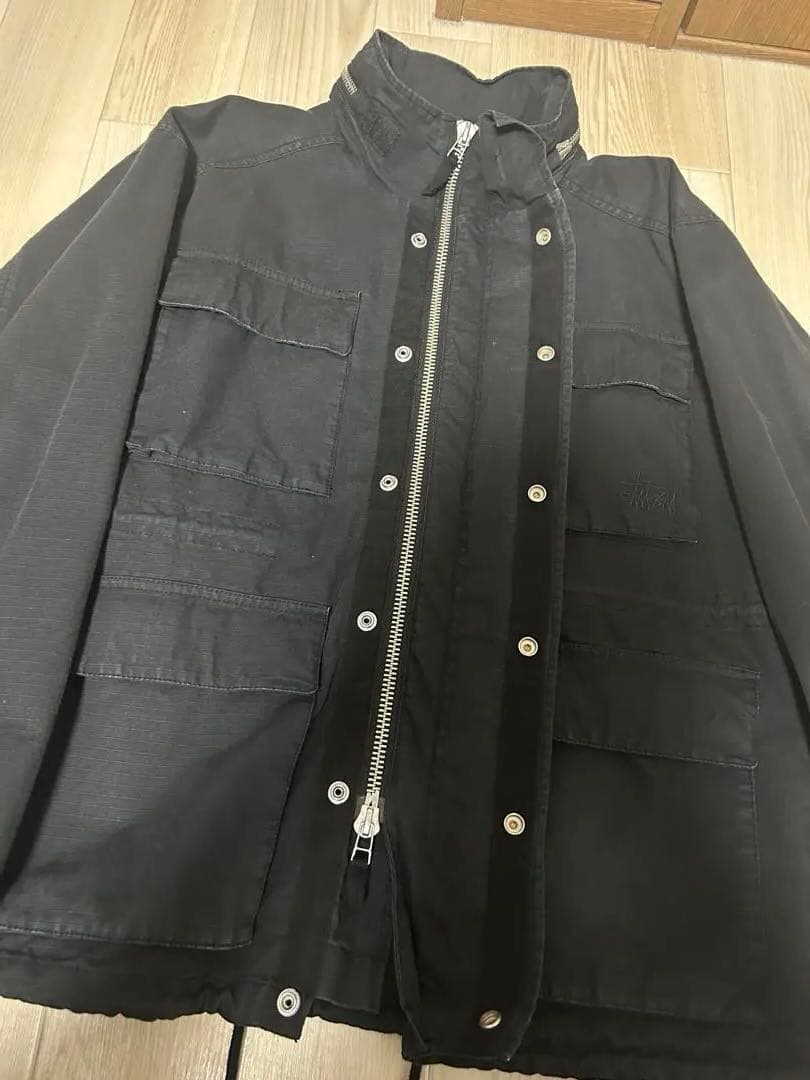 値下げ不可　ステューシー　Stussy M65 Jacket Black
