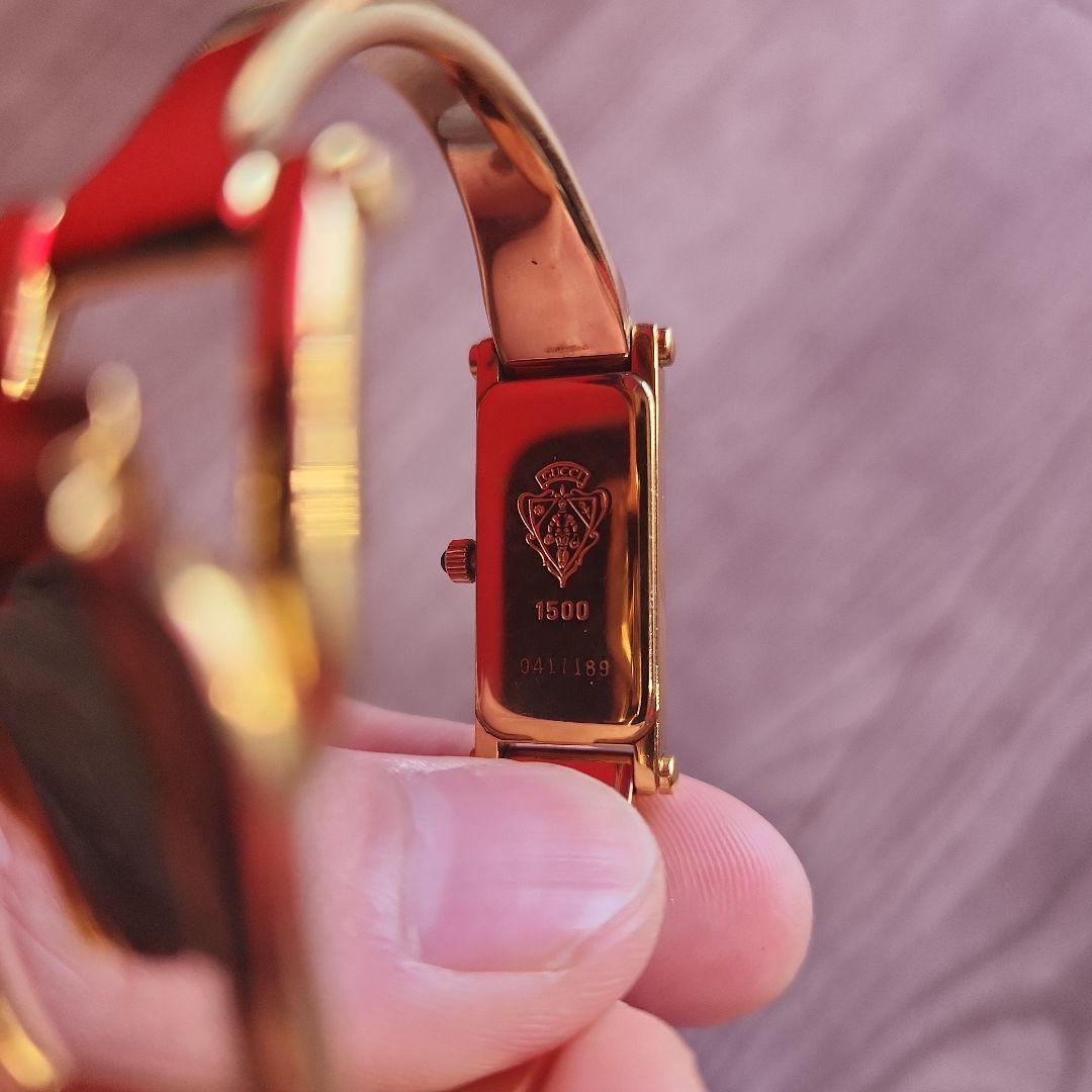 GUCCI レディースウォッチ ゴールド 1500