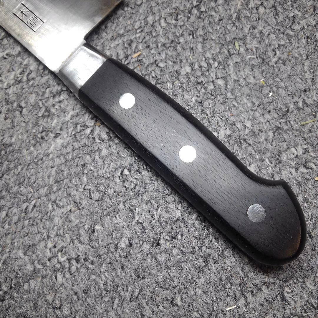 中古　牛刀(黄金剣・本鋼) 刃渡り27cm