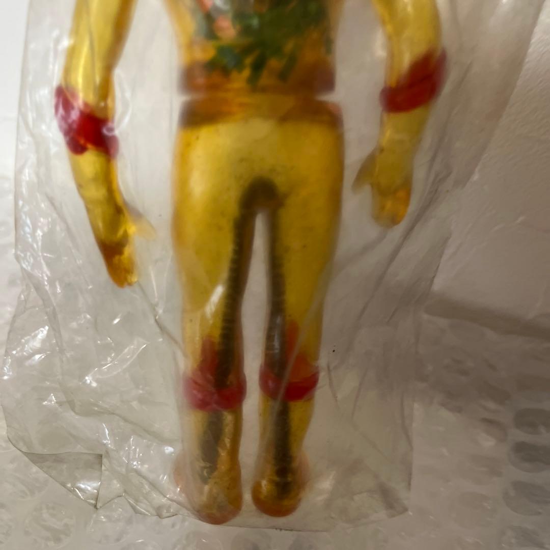 ⚠️デッドストック　アイアンキング　スケルトン　ミドルサイズ　ソフビ