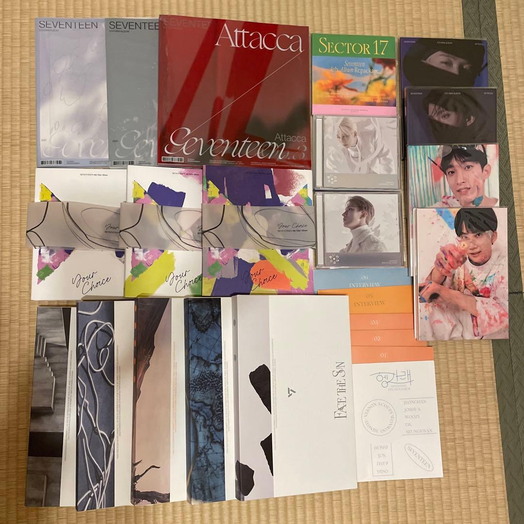 SEVENTEEN アルバム&トレカ　まとめ売り