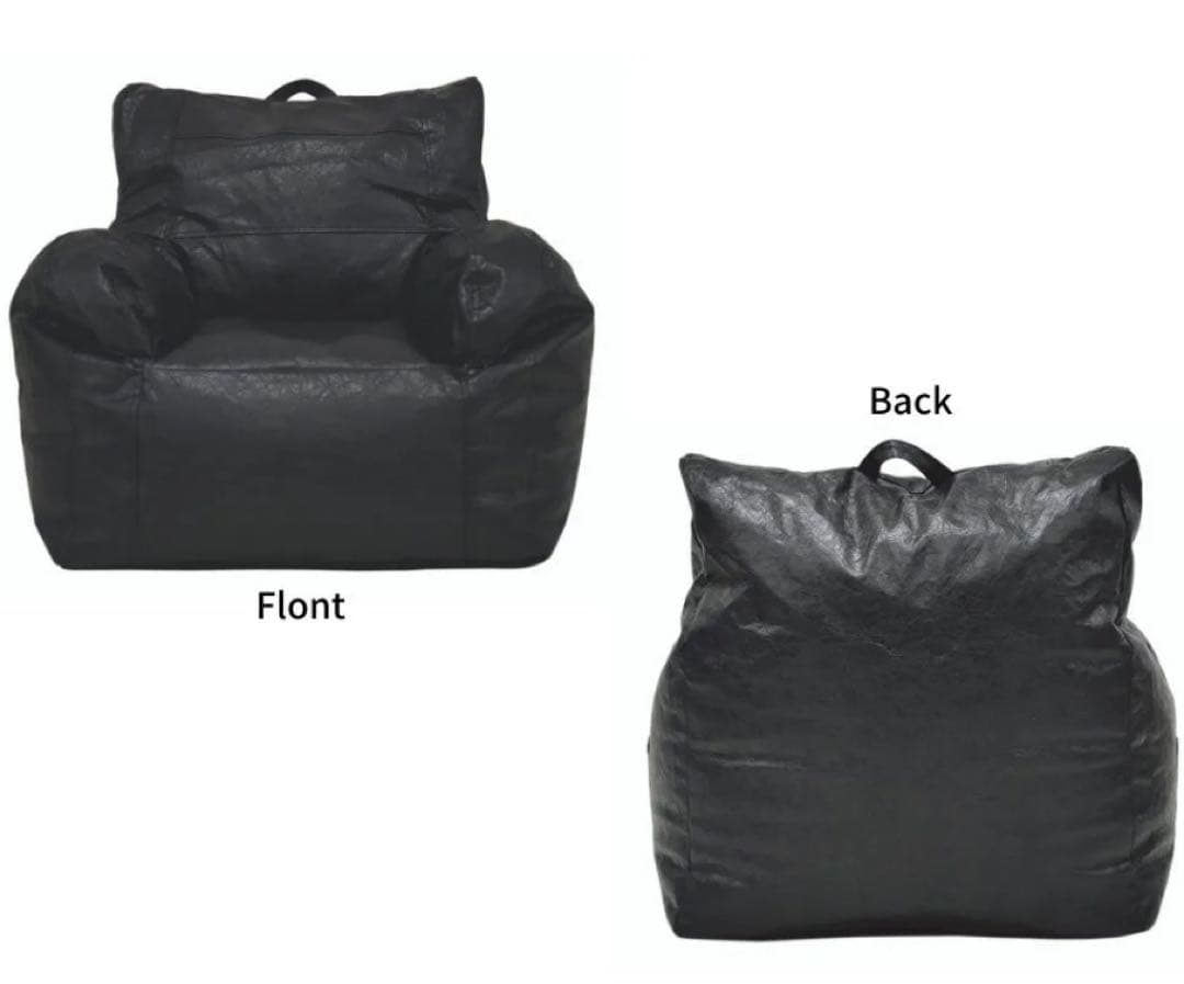 【ほぼ未使用】ビーズクッションソファ タイベック仕様