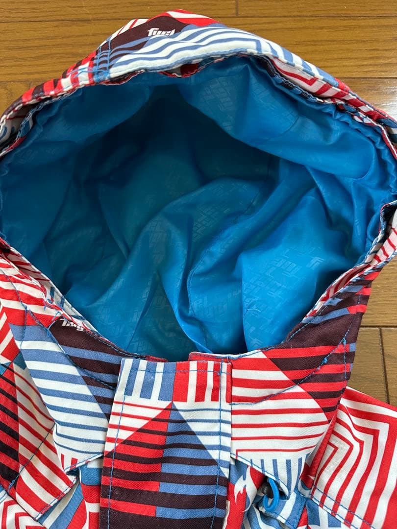 686 FUELメンズ（L）スキーウェア　スノーウェア　上下セット　オレンジ