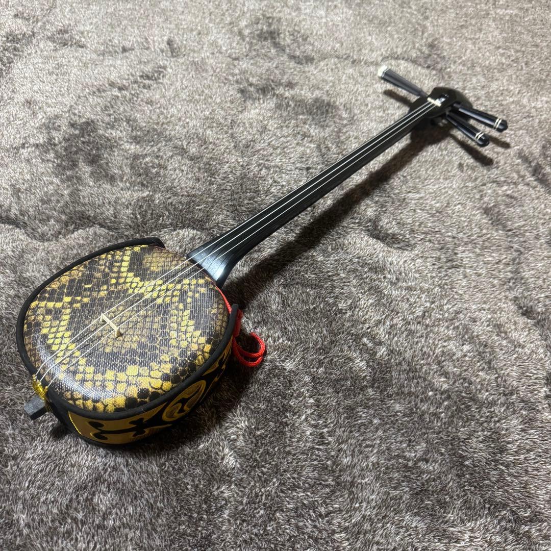 【送料無料】沖縄 三線 人工皮