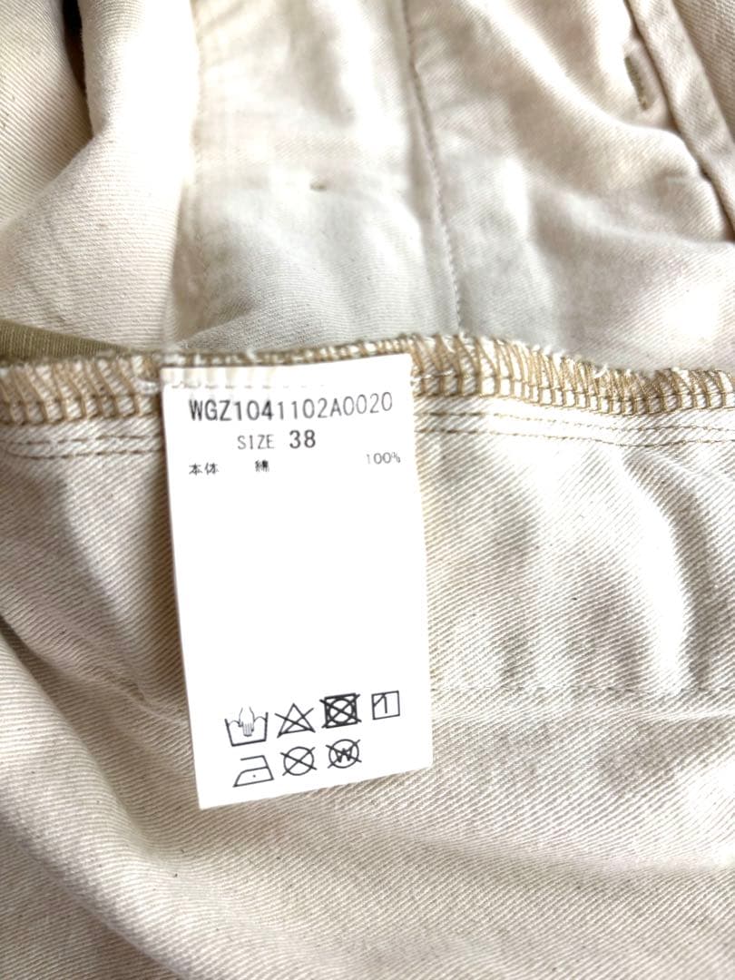 新品　未使用　ワイドシルエット　チノパン　GEMINI ゲミニー