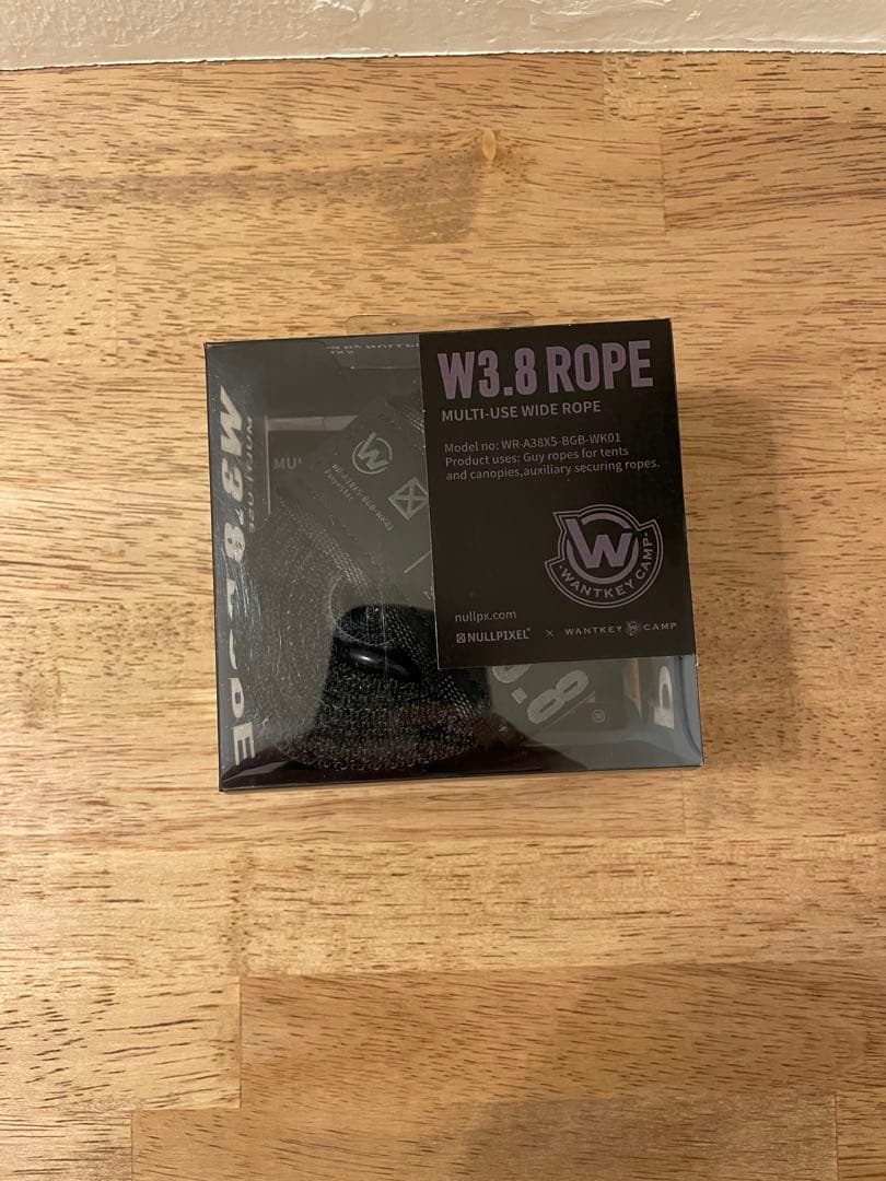 【新品未使用】 wantkey camp　NULLPIXEL ロープ　ガイロープ