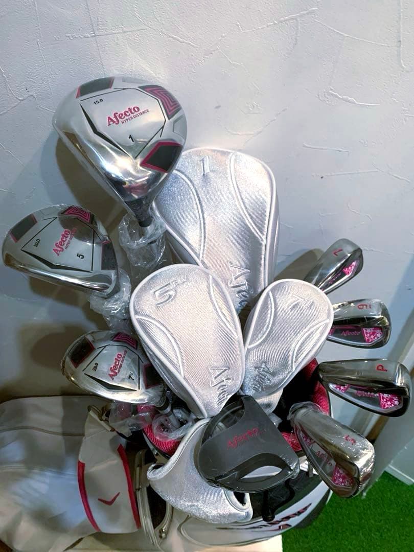新品未使用　左　レフティ　レディースゴルフクラブセット　アフェクト　キャロウェイ