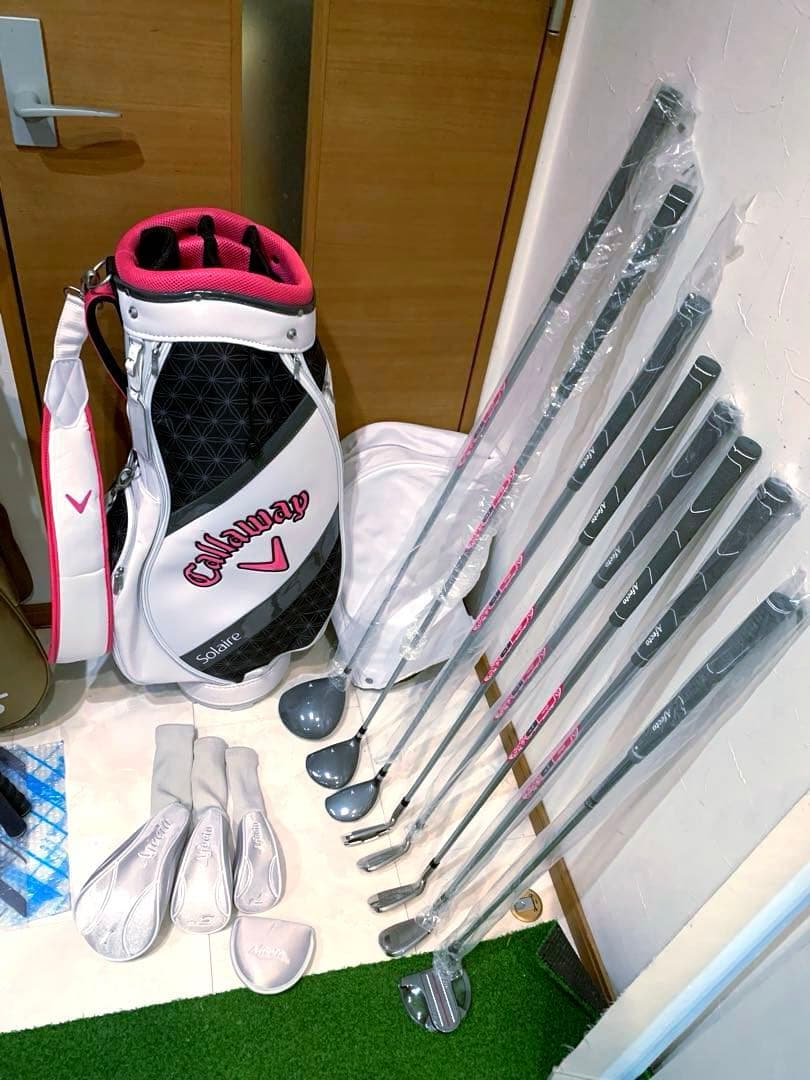 新品未使用　左　レフティ　レディースゴルフクラブセット　アフェクト　キャロウェイ