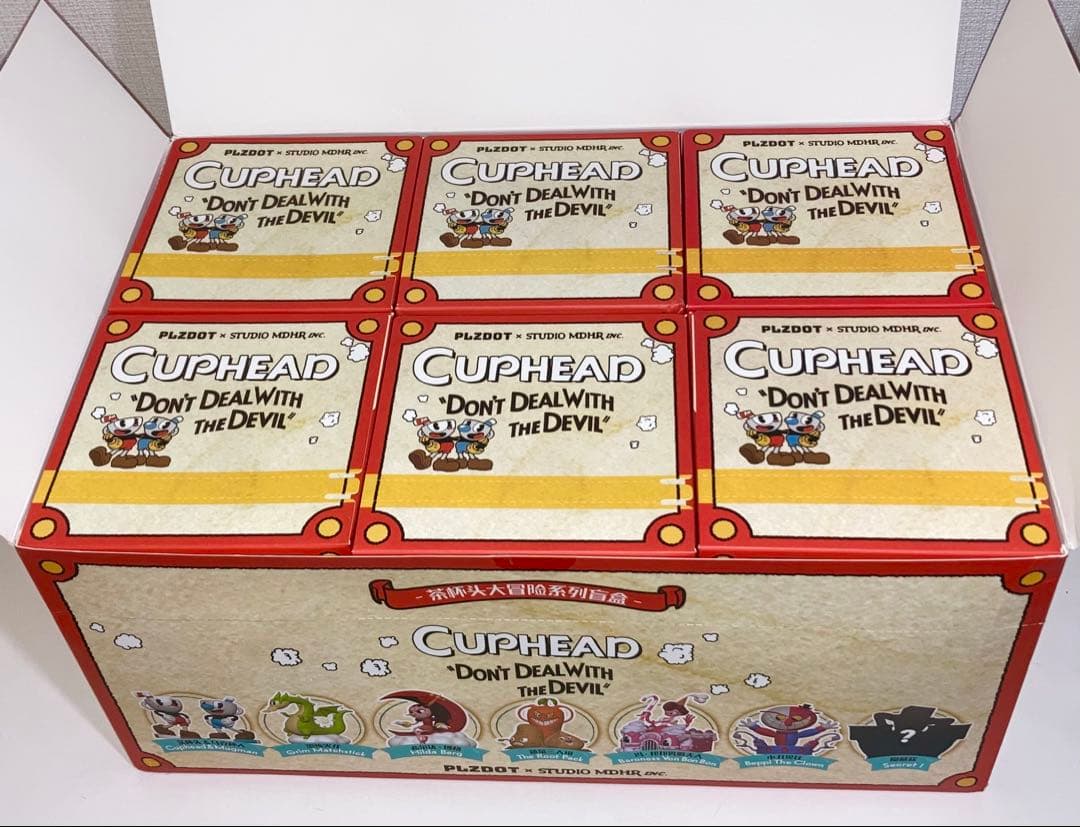 PLZDOT×STUDIO MDHR カップヘッド フィギュア ノーマル 全6種