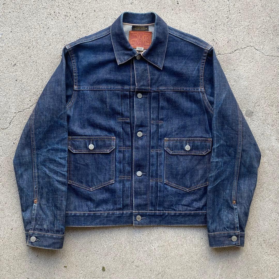 RRL 2nd type USA製　ラルフローレン Gジャン 体感L 鬼ヒゲ