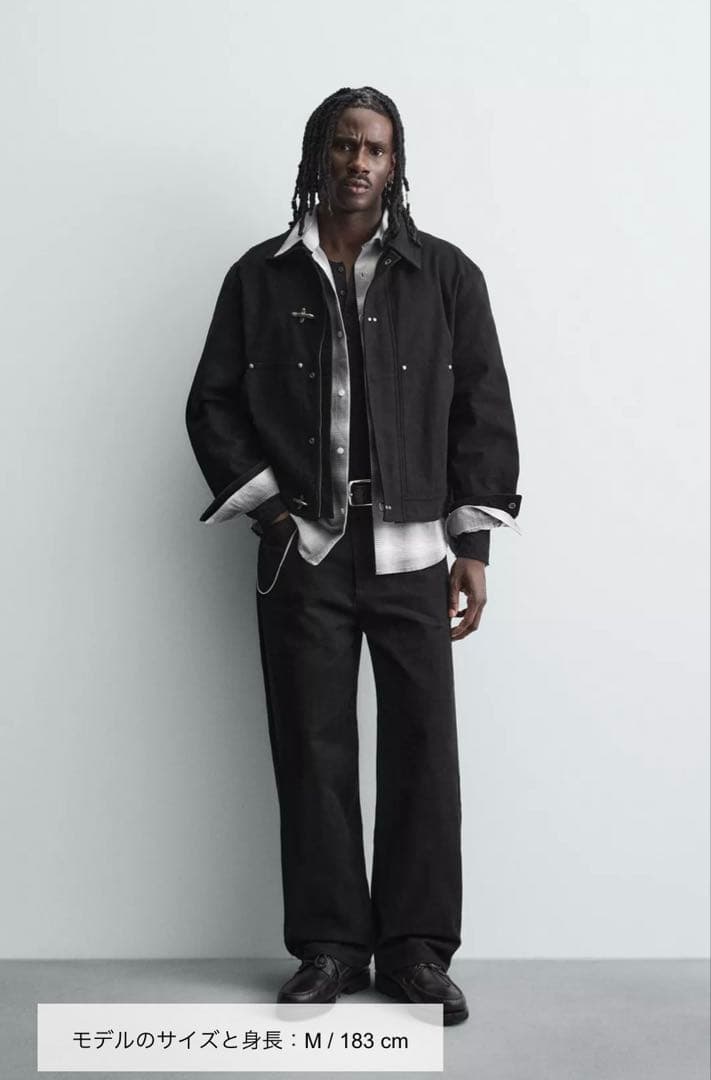 【ZARA 完売品✨️】リラックスフィットトグルボタンジャケット Sサイズ