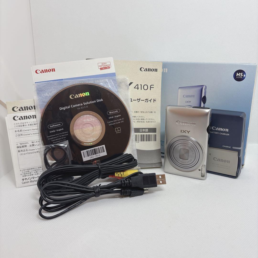 RAKUDO 【美品】 完品 動作品 Canon キャノン IXY 410