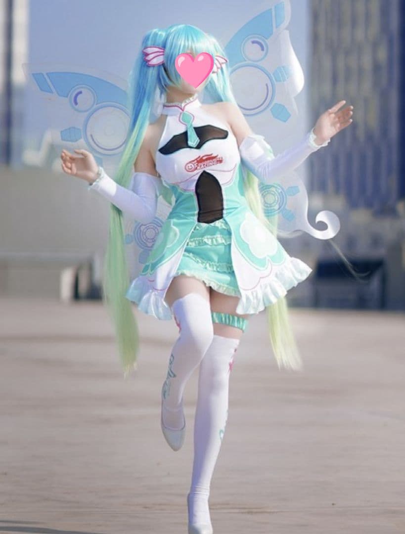 レーシングミク2017 コスプレ衣装 L