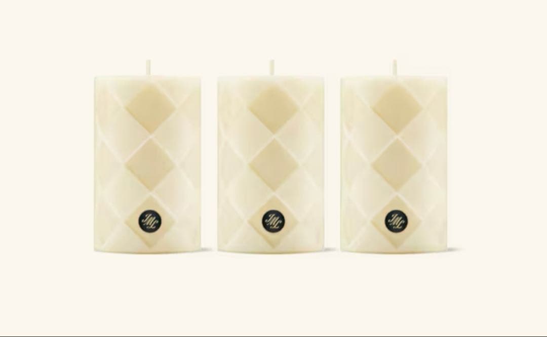 【新品】ジョマロンPillar Candle Collection