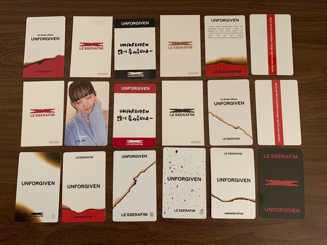 lesserafim チェウォン　unforgiven ラキドロ
