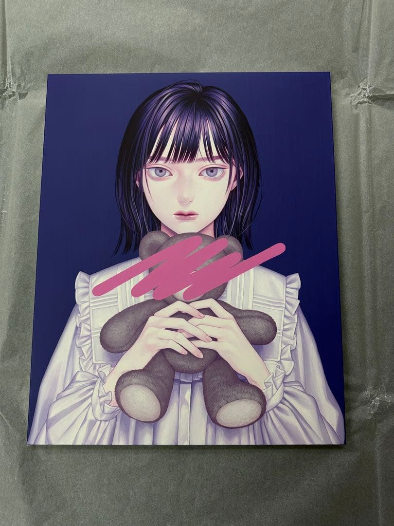 紺野真弓　原画　ペインティング　mayumi konno