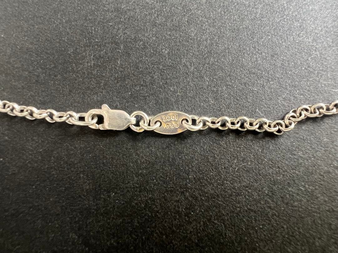 小*鹿様 クロムハーツ ネックレス ピンクサファイア 18K wg ベビーファッ