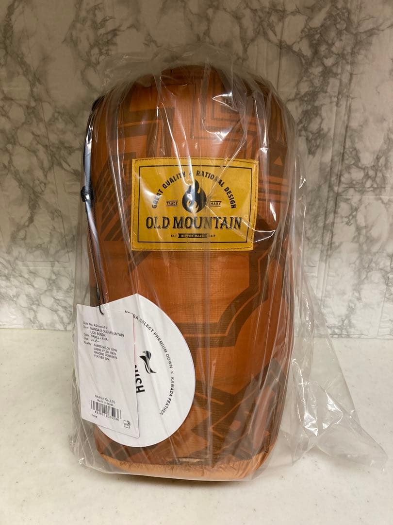 【新品未使用】NANGA X OLD MOUNTAIN UDD600DX 寝袋