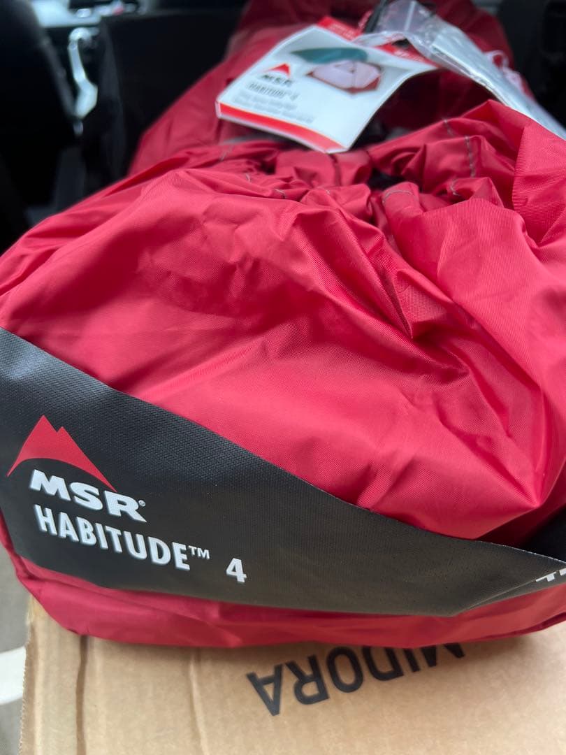 【新品未使用】エムエスアール(MSR) ハビチュード4 グリーン