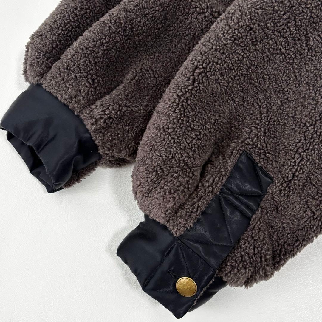 ETRE TOKYO エトレトウキョウ ミリタリーボアコート M 矢野未希子