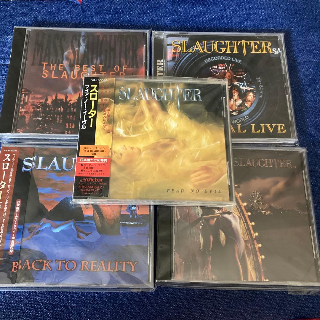 SLAUGHTER スローター　ハードロック　CD洋楽　輸入盤　国内盤