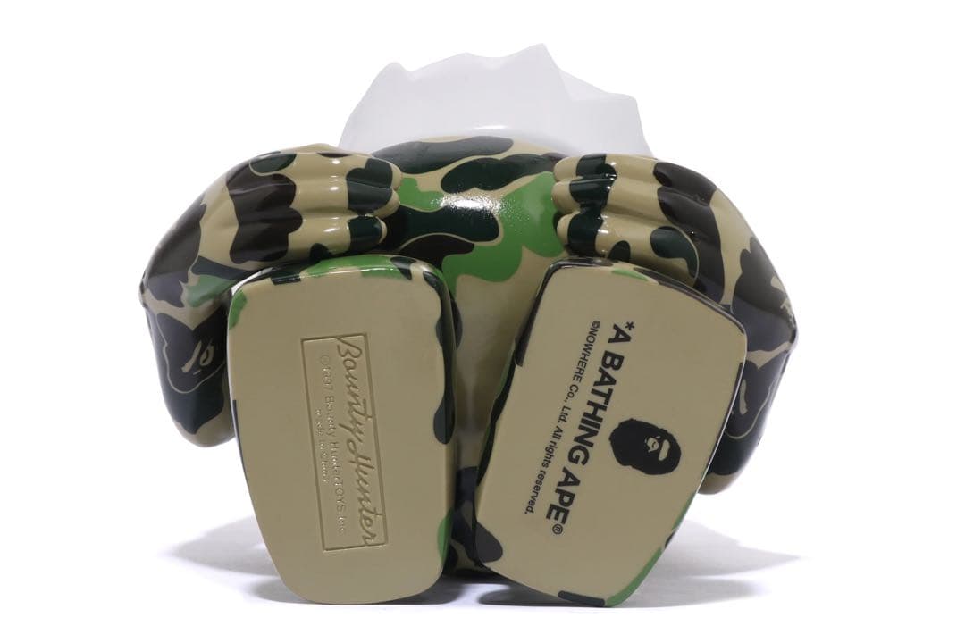 ガ*ン様 BAPE BOUNTY HUNTER ABC CAMO SKULL-K