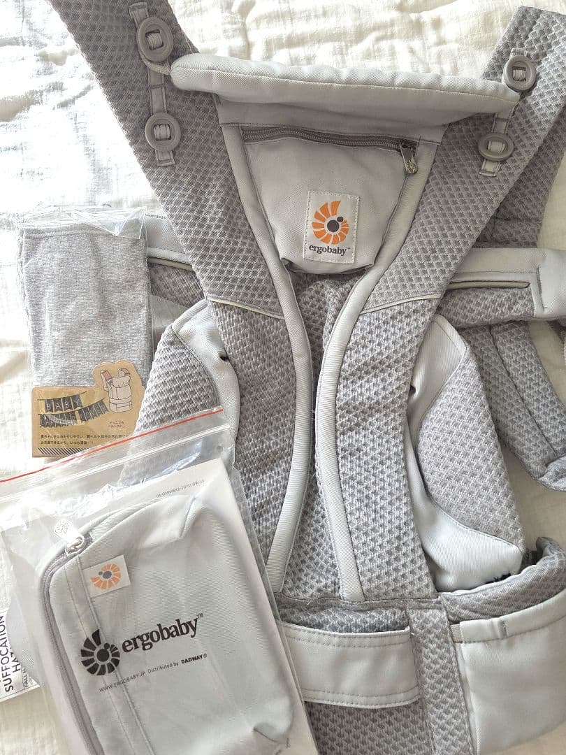 エルゴベビー OMNI Breeze (オムニ ブリーズ) パールグレー
