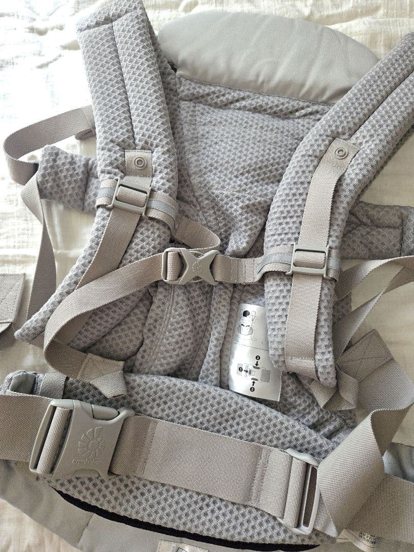 エルゴベビー OMNI Breeze (オムニ ブリーズ) パールグレー