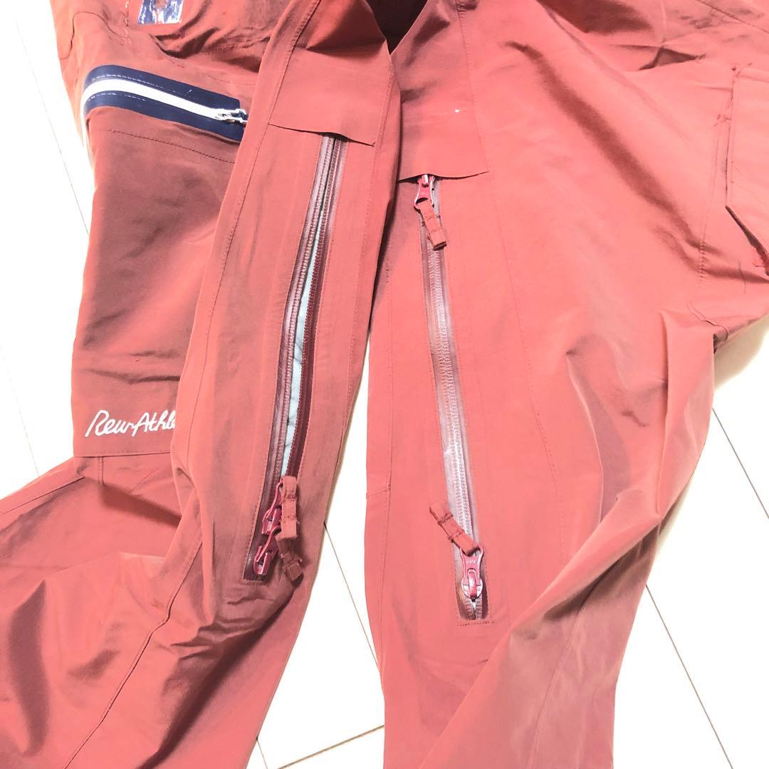 rew スノーボード gore-tex 3Lビブパンツ M ゴアテックス