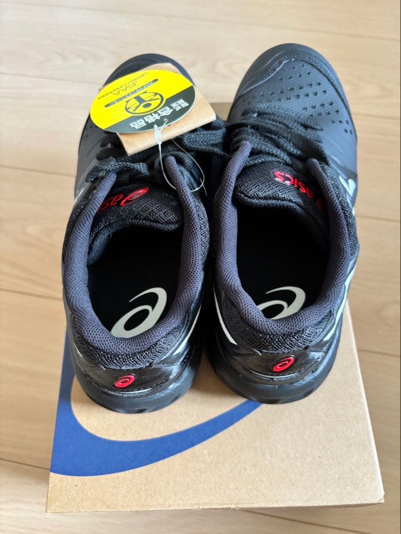 ASICS WINJOB CP113 安全靴 ブラック　23.5