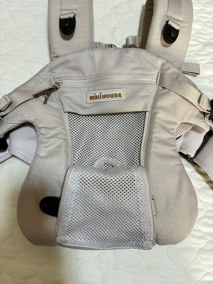 ミキハウス ファーストベビーキャリア抱っこ紐 新生児 SGマーク