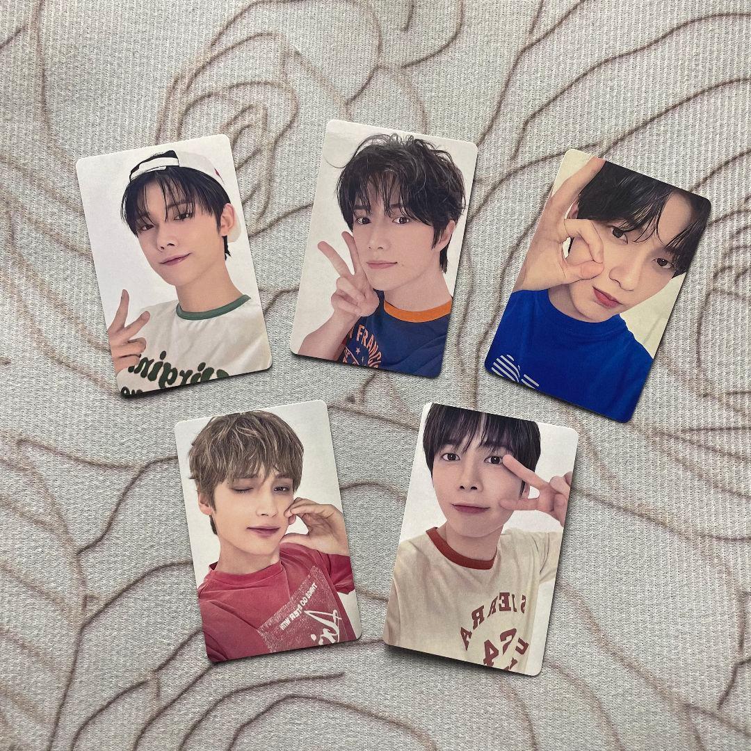 TXT soobin 新規入会 友達紹介 ベルーナ FC 特典トレカ 5枚セット