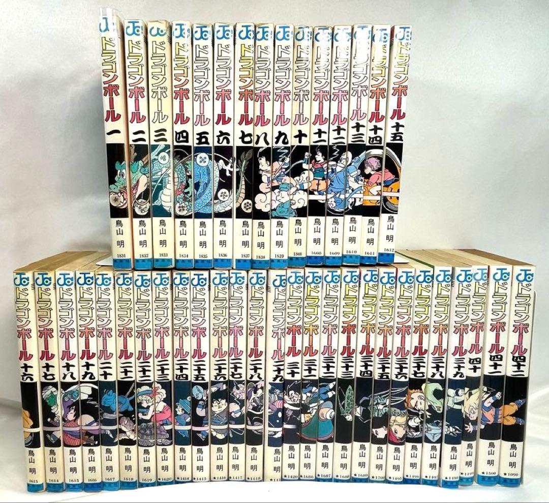 【全巻初版】ドラゴンボール 1〜42巻 全巻セット