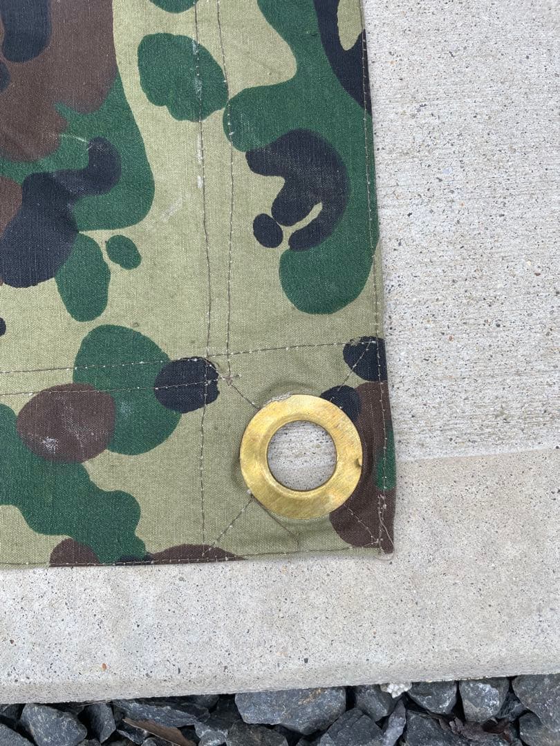 【美品】ルーマニア軍 アメーバカモ 軍物 軍幕 ミリタリー