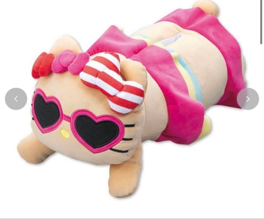 サングラス日焼けキティーティッシュケース