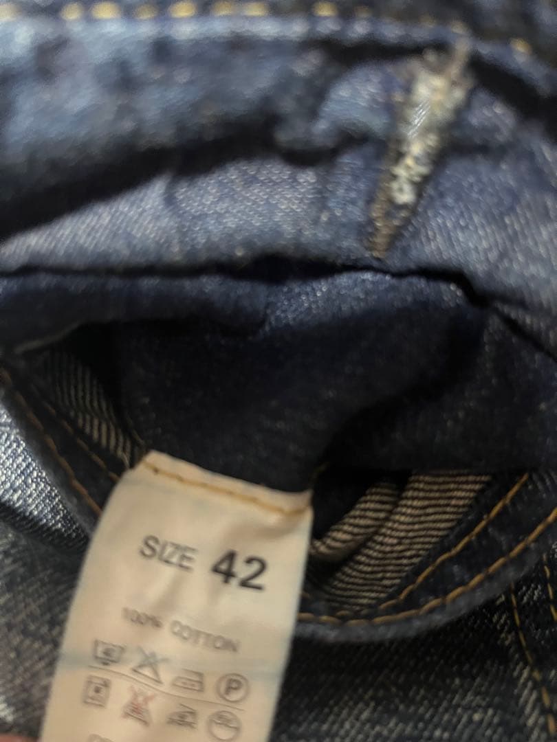 ラ*イ様 ドゥニーム美品42DENIME小さめセルビッチマッコイ東洋ウエアハウス