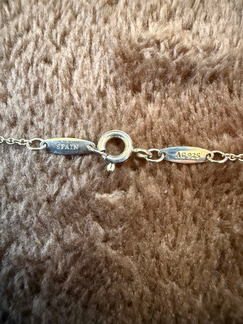 ティファニー バイザヤード ネックレス シルバー925 ダイヤモンド