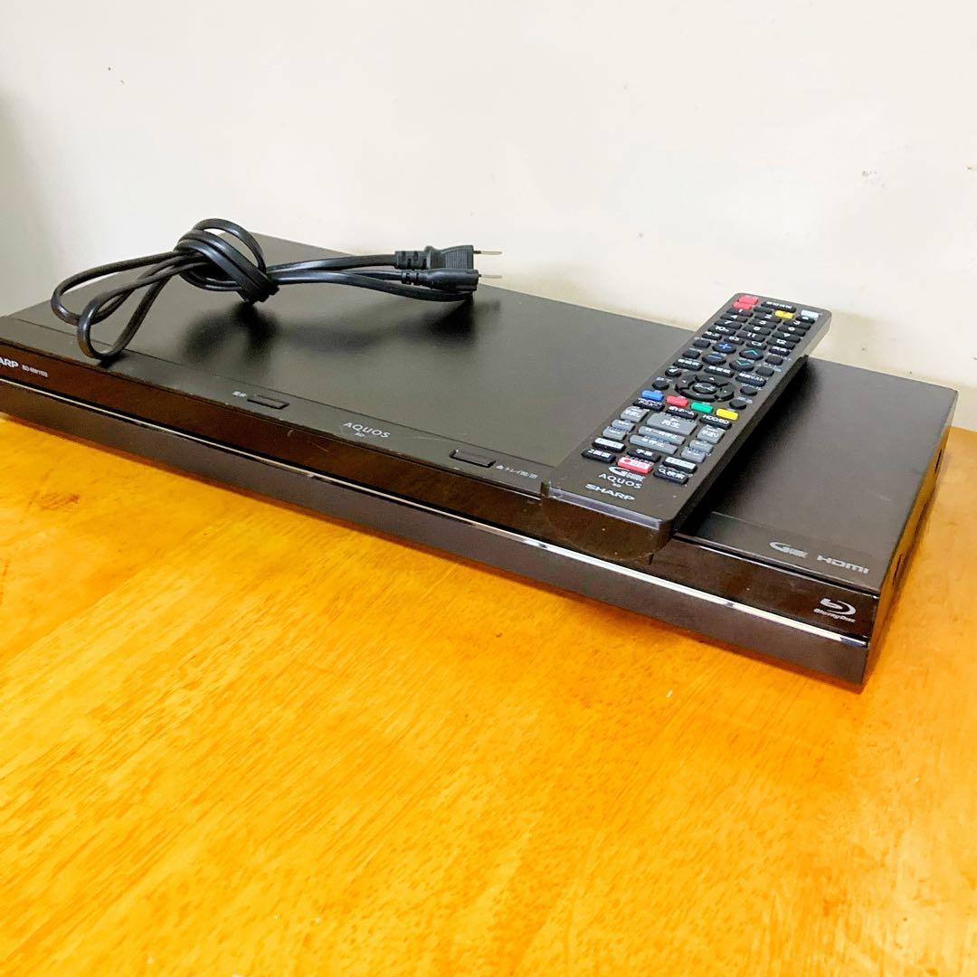 SHARP シャープ　ブルーレイレコーダー HDD 1TB 2チューナー　2番組