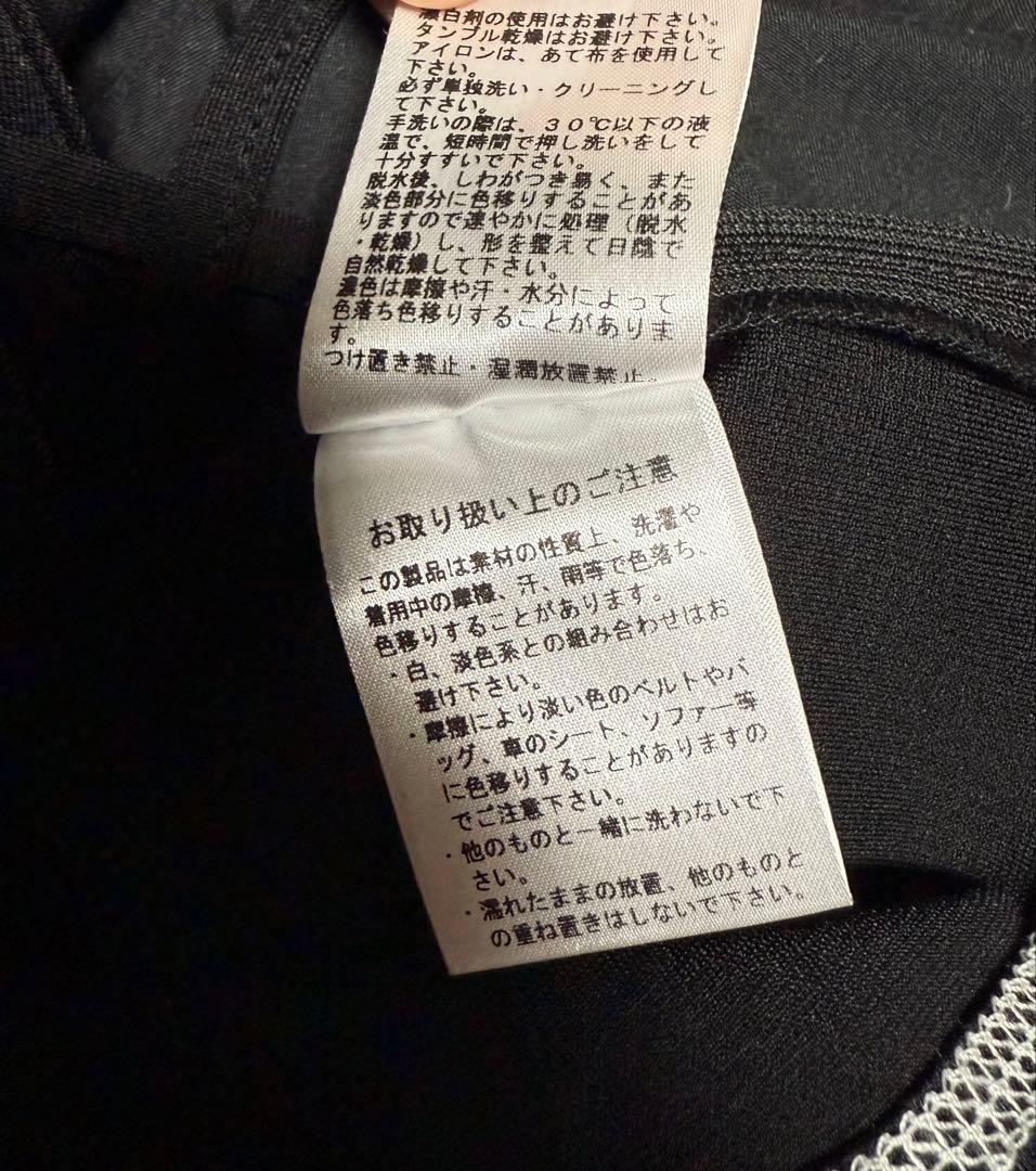 トップス ANDMARY Luca stitch tops black